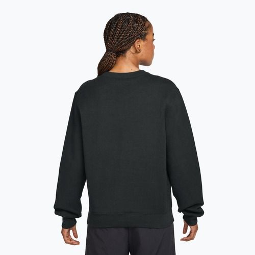 Bluză pentru femei Nike Studio Fleece total black/sail