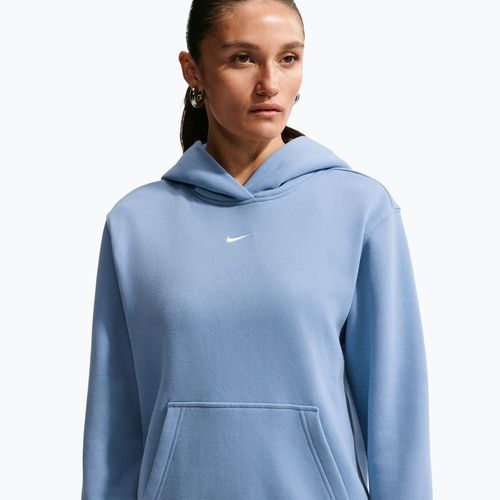 Bluză pentru femei Nike Studio Fleece work blue/sail