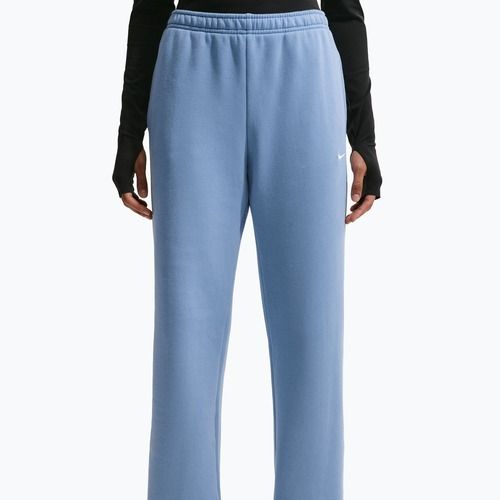 Pantaloni pentru femei Nike Studio Fleece work blue/sail