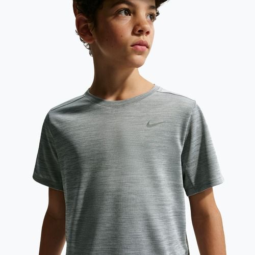 Tricou pentru copii Nike Miler smoke grey/heather