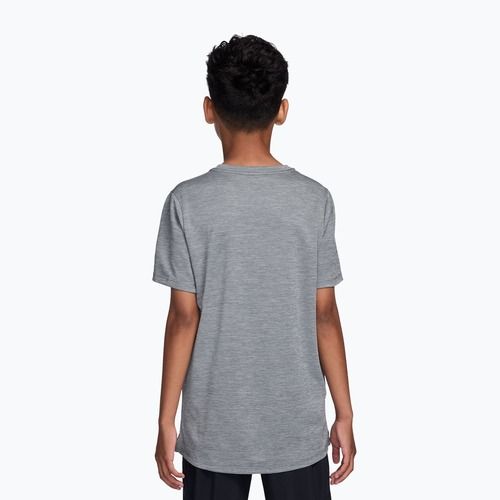 Tricou pentru copii Nike Miler smoke grey/heather