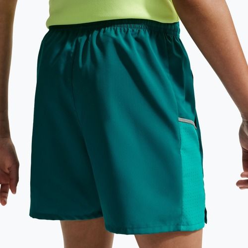 Pantaloni scurți pentru copii Nike Miler bright spruce/energy