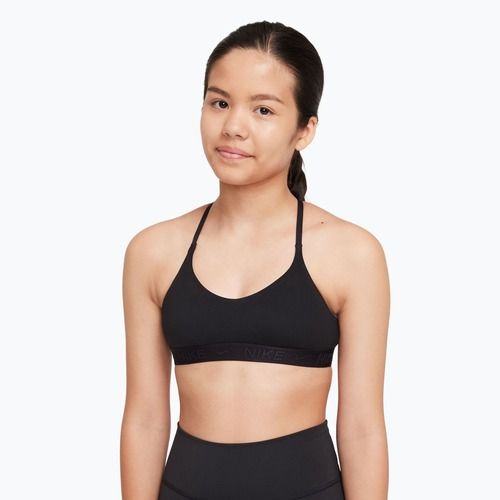 Sutien pentru fete Nike Indy black/black