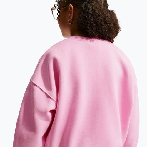Bluză pentru copii Nike Sportswear Studio pink rise/white