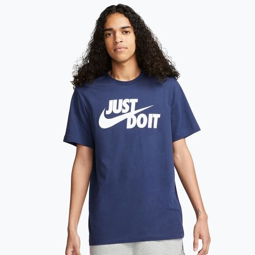 Tricou pentru bărbați Nike Sportswear JDI midnight navy/white