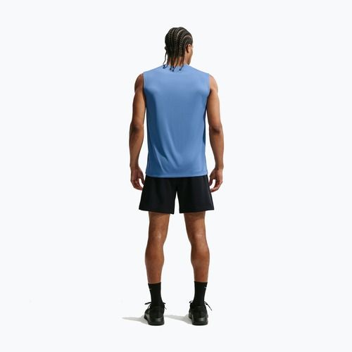 Tricou de antrenament bărbați Nike Dri-FIT Sleeveless Training Top indigo storm/white