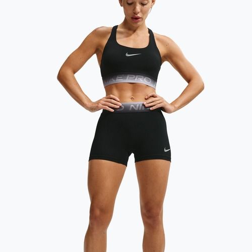 Pantaloni scurți de antrenament pentru femei Nike Pro black/ghost
