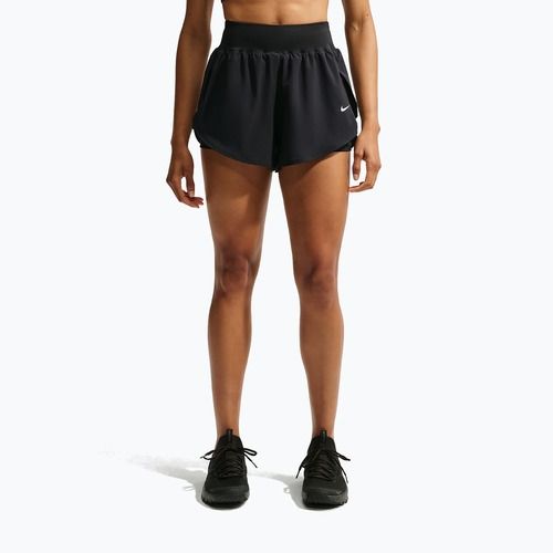 Pantaloni scurți de antrenament pentru femei Nike Pro Sculpt black/white
