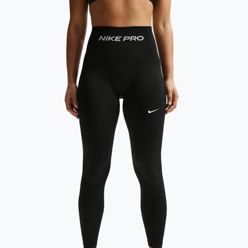 Colanți pentru femei Nike Pro Seamless black/white