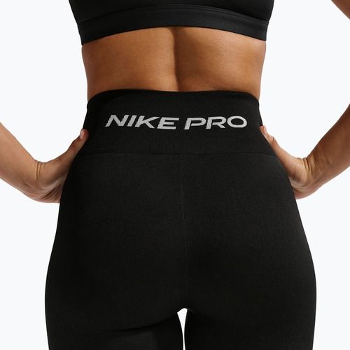 Colanți pentru femei Nike Pro Seamless black/white