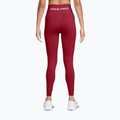 Colanți pentru femei Nike Pro Seamless tough red/white