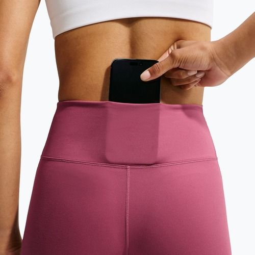 Colanți pentru femei Nike One pink smoke/white