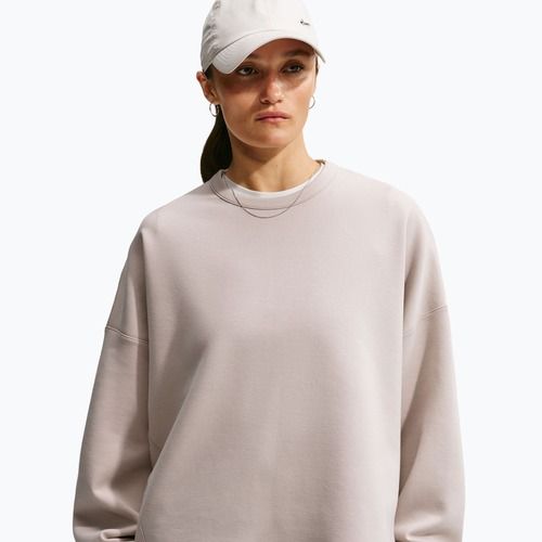 Bluză de antrenament pentru femei Nike 24.7 ImpossiblySoft Cream Ii/Cream Ii/College Grey