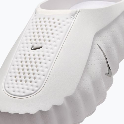 Șlapi pentru femei Nike Mind 001 summit white/phantom/metallic silver
