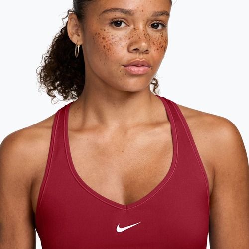 Top de antrenament Nike Pro Seamless tough red/white