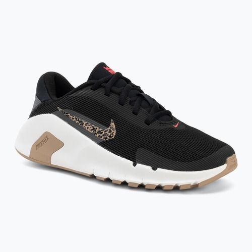 Încălțăminte de antrenament pentru femei Nike Flex Train Print black/iron grey/sail/multi color