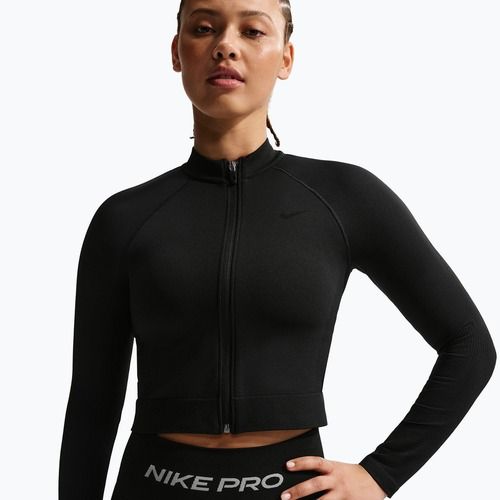 Bluză de antrenament pentru femei Nike Pro Seamless black