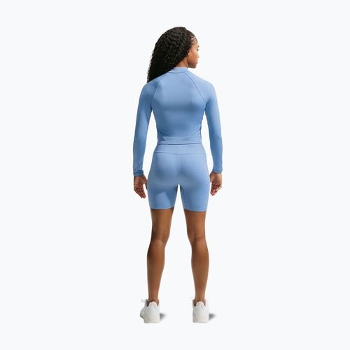 Bluză de antrenament pentru femei Nike Pro Seamless work blue