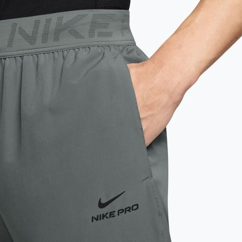 Pantaloni pentru bărbați Nike Pro Training smoke grey/black