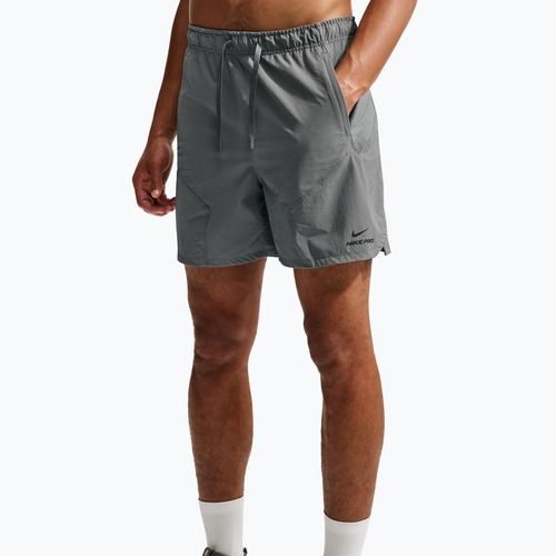 Pantaloni scurți de antrenament pentru bărbați Nike Pro Training smoke grey/smoke grey/black
