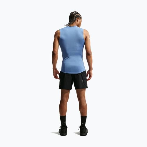 Tricou de antrenament bărbați Nike Pro indigo storm/black