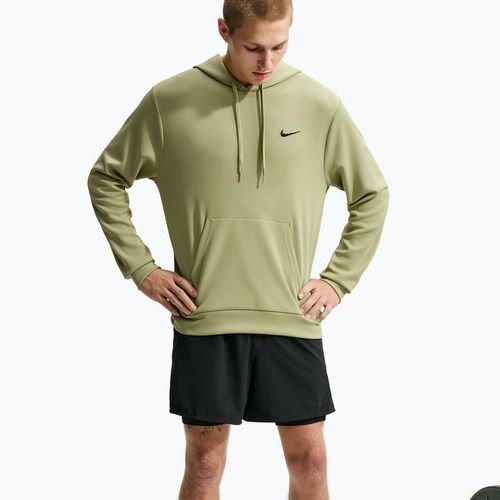 Bluză de antrenament pentru bărbați Nike Flex dusty olive/dusty olive/black