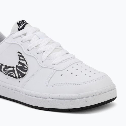 Pantofi Nike Court Borough Low alb/negru