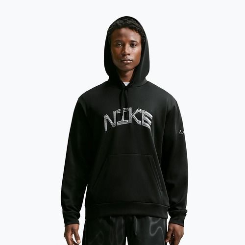 Bluză de antrenament pentru bărbați Nike Dri-FIT UV Pullover Hoodie black/white