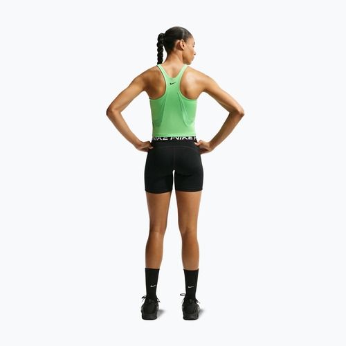 Tricou de antrenament pentru femei Nike Pro Sculpt illusion green/cucumber calm/black
