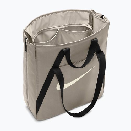 Geantă pentru femei Nike Gym Tote 28 l cream ii/black/sail