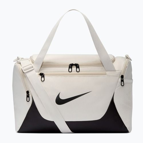 Geantă de antrenament Nike Brasilia Duffel Extra Small 24 l light bone/black/black