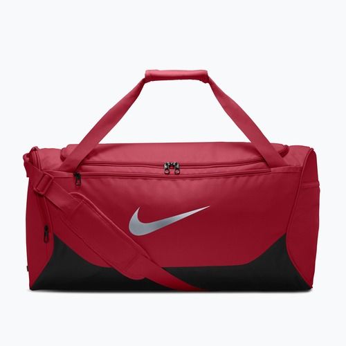 Geantă de antrenament Nike Brasilia Duffel Medium 60 l tough red/black
