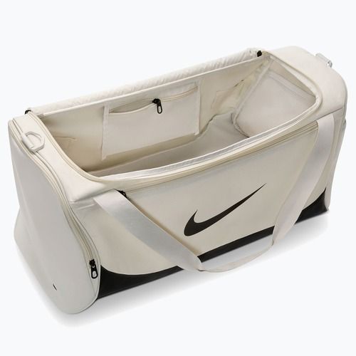 Geantă de antrenament Nike Brasilia Duffel Medium 60 l light bone/black/black