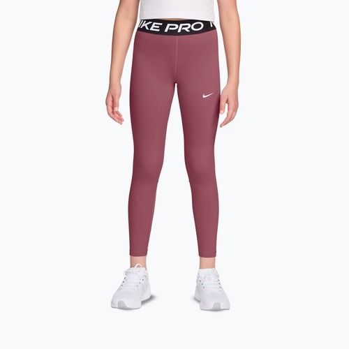 Colanți pentru copii Nike Pro pink smoke/white
