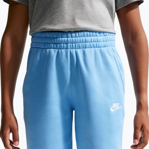 Pantaloni pentru copii Nike Sportswear Club Fleece football blue/white