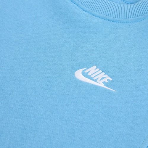 Bluză pentru copii Nike Sportswear Club Fleece football blue/white