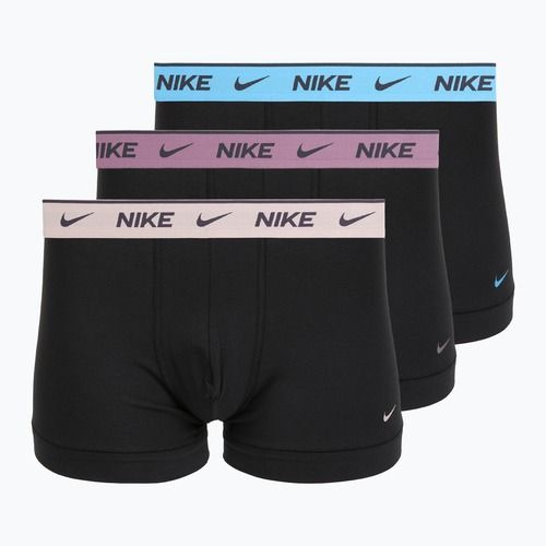 Boxeri pentru bărbați Nike Cotton Stretch Trunk 3 pack charcoal heather