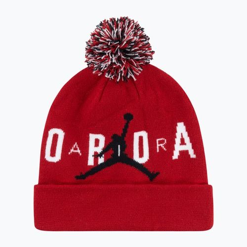 Czapka + rękawiczki dziecięce Nike Jordan Pom Beanie Set gym red