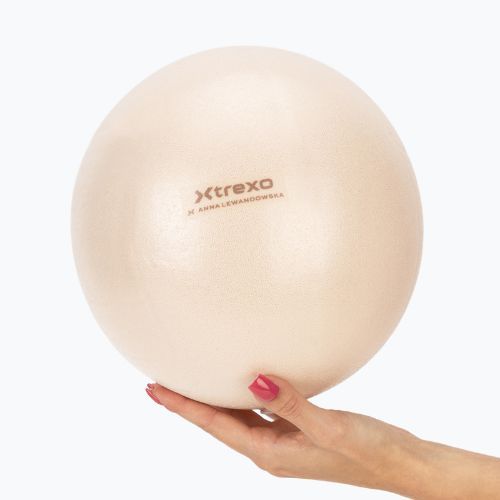 Minge de gimnastică mică XTREXO x Anna Lewandowska ball 20cm Beige