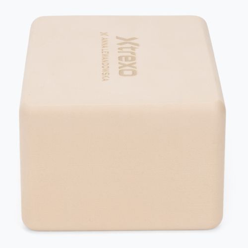 Cub pentru yoga XTREXO x Anna Lewandowska block Beige