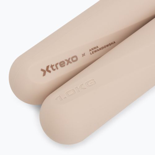 Set de gantere XTREXO x Anna Lewandowska Bars 210 Beige