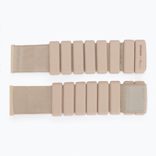 Greutăți pentru glezne și încheieturi XTREXO x Anna Lewandowska Bangles 205 Beige