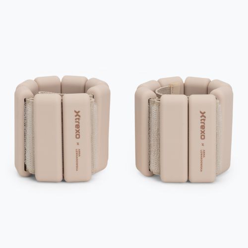 Greutăți pentru glezne și încheieturi XTREXO x Anna Lewandowska Bangles 205 Beige