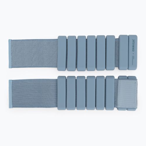 Greutăți pentru glezne și încheieturi XTREXO x Anna Lewandowska Bangles 210 Azul Bruma