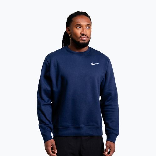 Bluză pentru bărbați Nike Strength S&C Crewneck navy/white