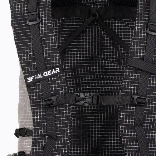 Rucsac de turism 3F UL Qidian Pro 46+10L gray