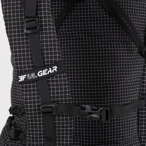 Rucsac de turism 3F UL Qidian Pro 46+10L Black