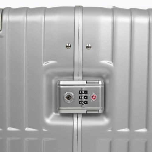 Valiză de călătorie mare Kadva Tigre 96l Silver