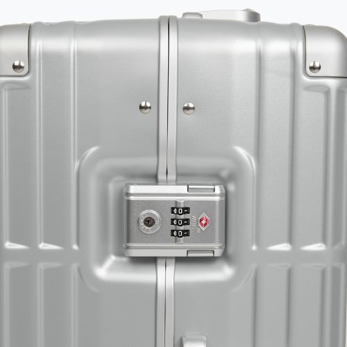 Valiză de călătorie medie Kadva Tigre 64l Silver
