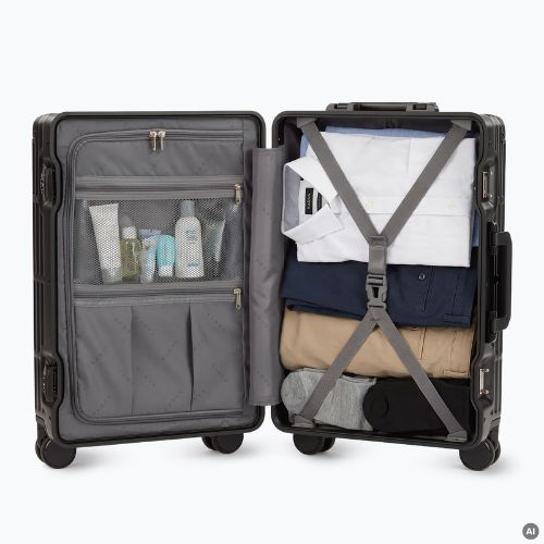 Valiză de călătorie Kadva Tigre 37l Black